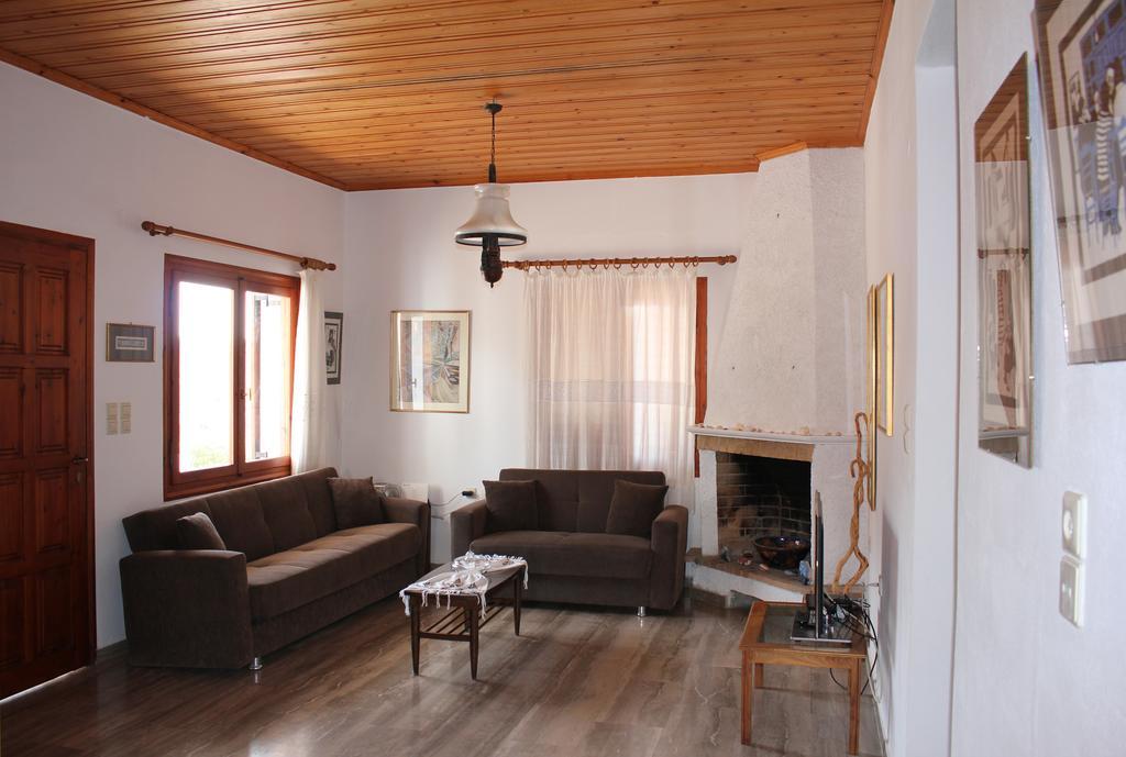 Theros Beach House Villa Stavros  Bagian luar foto