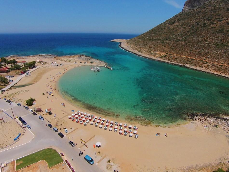 Theros Beach House Villa Stavros  Bagian luar foto